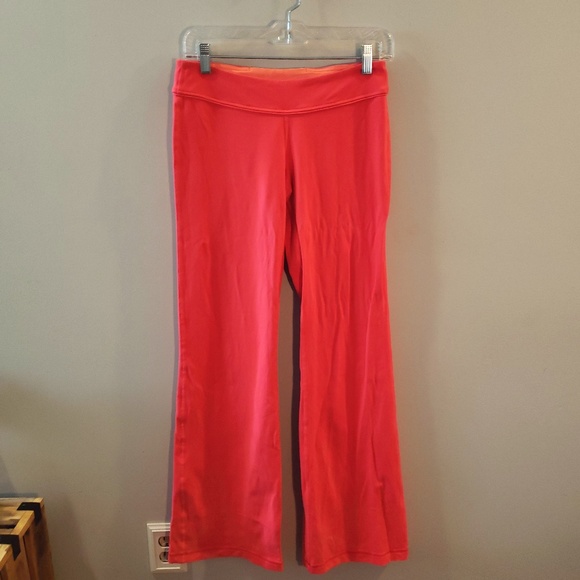 lululemon athletica Pants - Lululemon Pink Wide Leg Pants